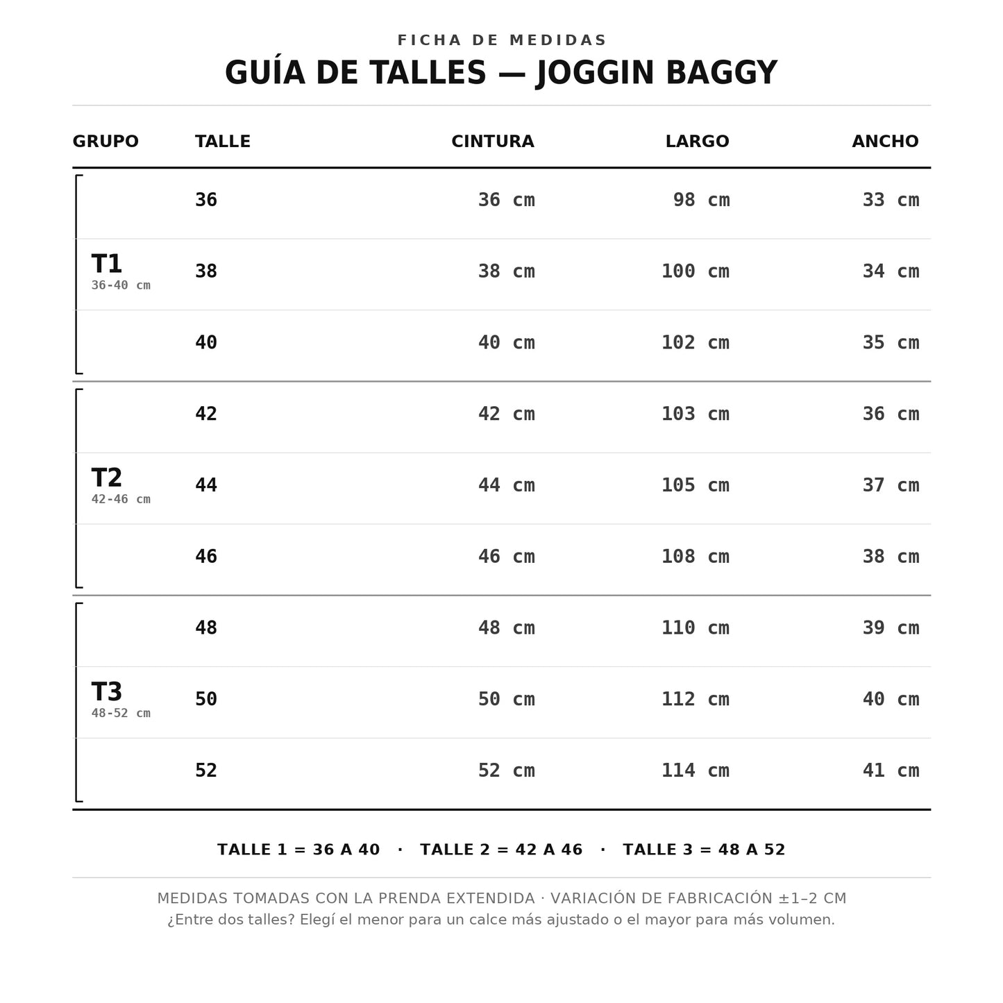 Jogging Baggy Basic