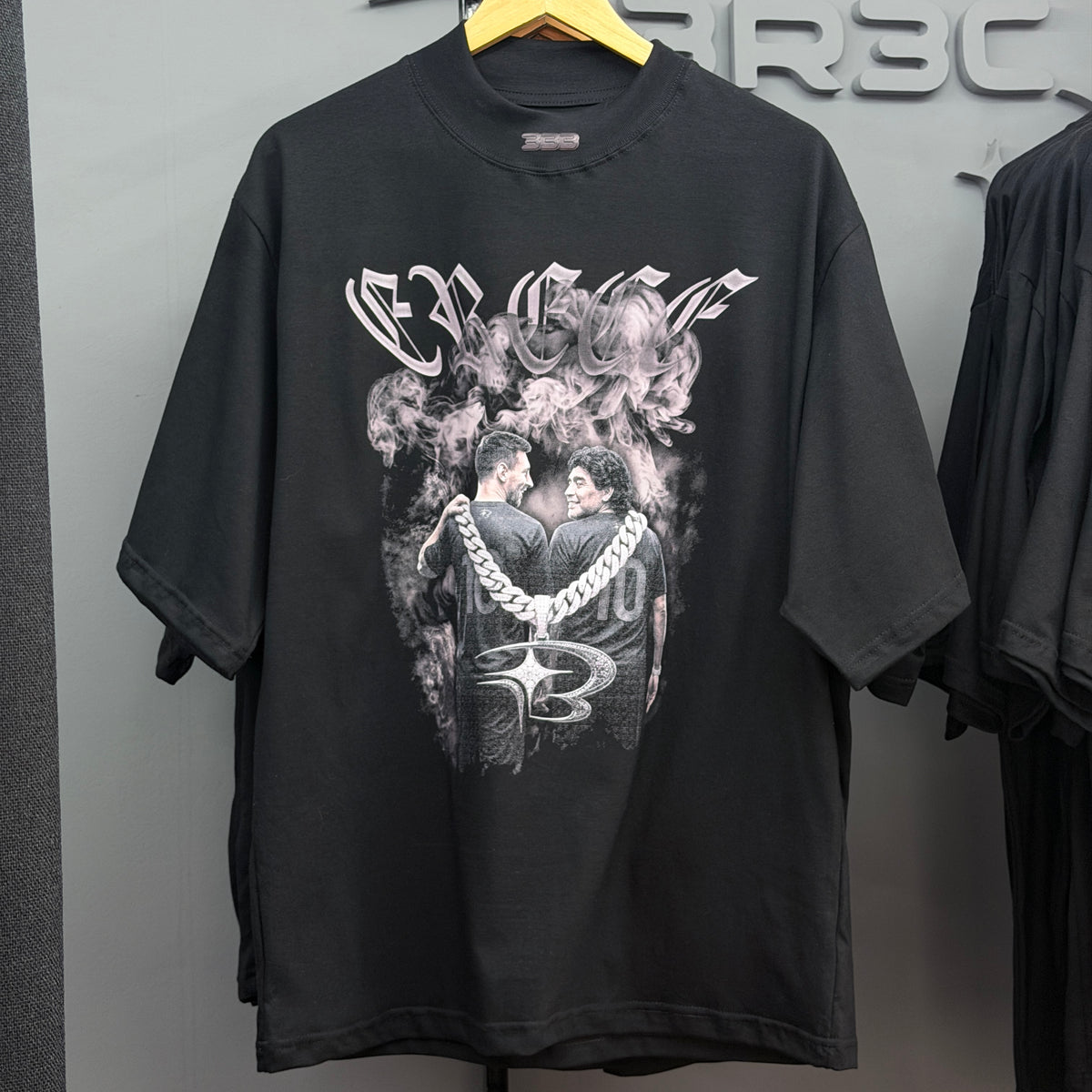 Remera 8622 de Erece Club, detalle del estampado