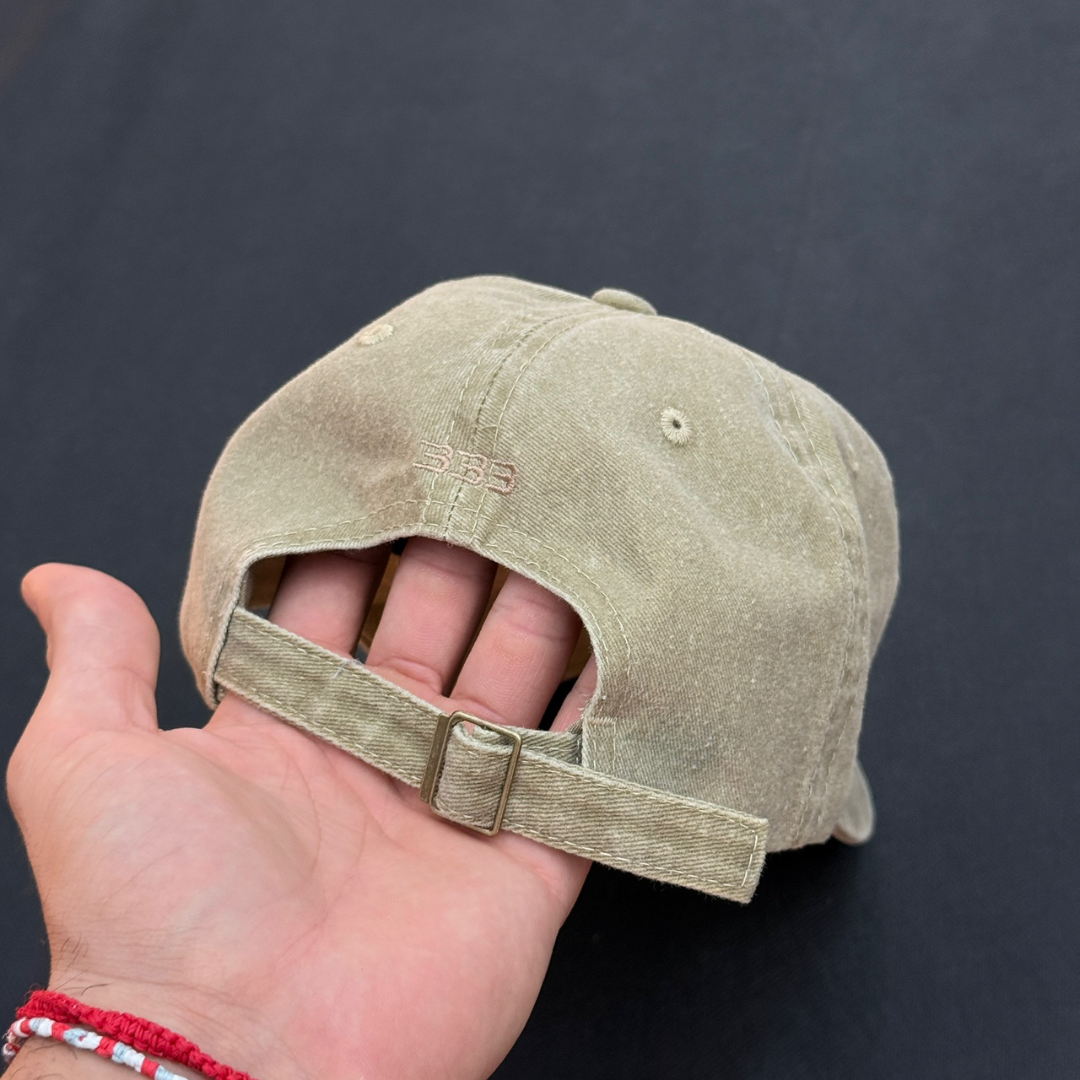 Gorra old Beige