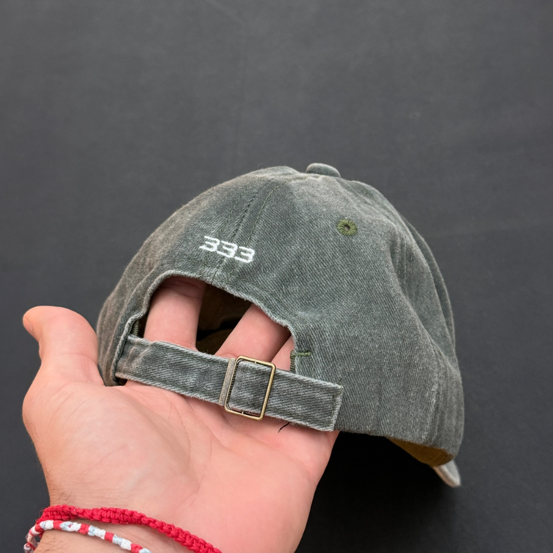 Gorra old Verde