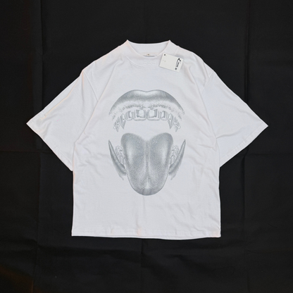 Remera Silver Tongue Blanca