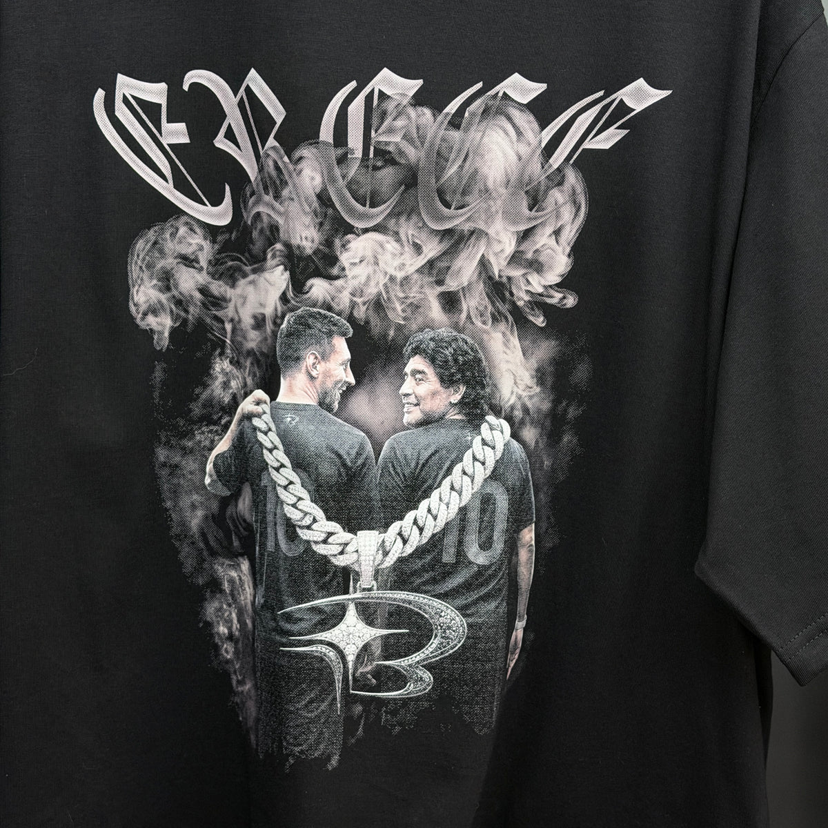 Remera 8622 de Erece Club, detalle del estampado