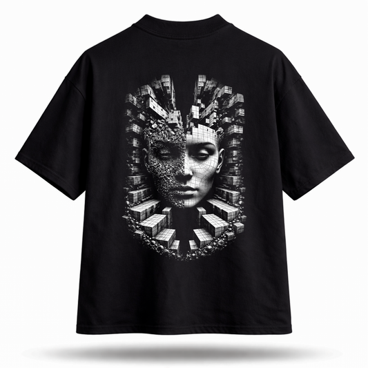 Remera Stone Face de Erece Club, vista frontal