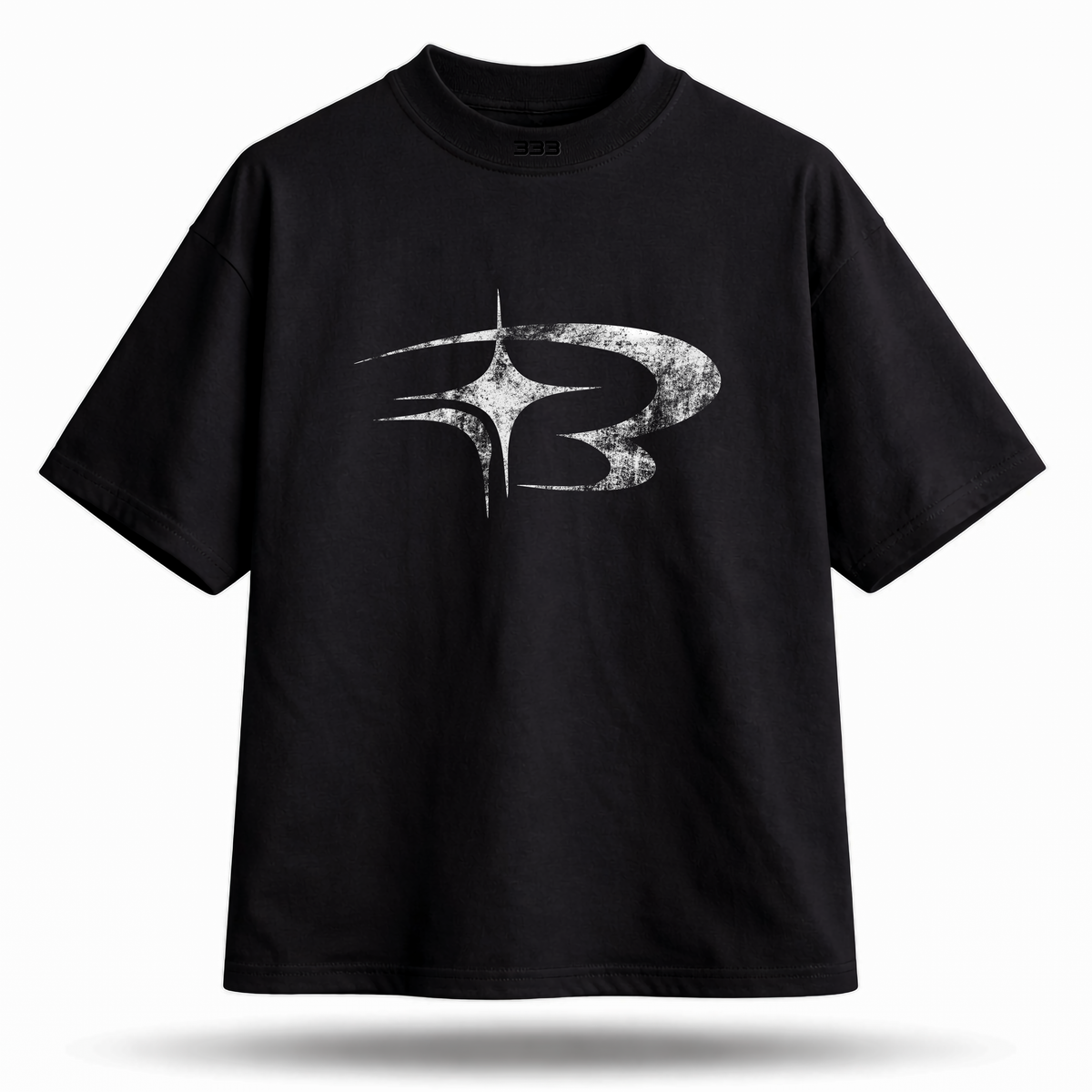 Remera LogGast #1 negra de Erece Club, vista frontal