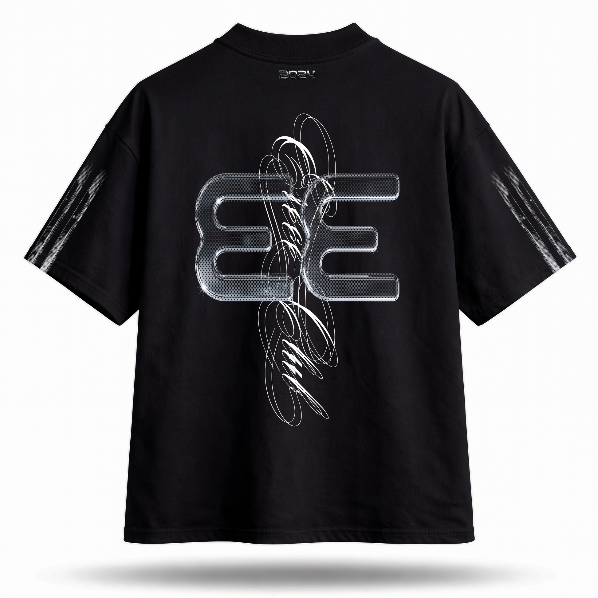 Remera Erece World Cup 26 - vista posterior, corte oversize streetwear