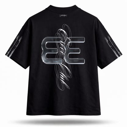 Remera Erece World Cup 26 - vista posterior, corte oversize streetwear